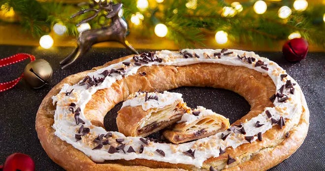 O&H Danish Bakery in Oak Creek and Racine is offering a new Kringle called "Reindeer Tracks," just in time for the holiday season.